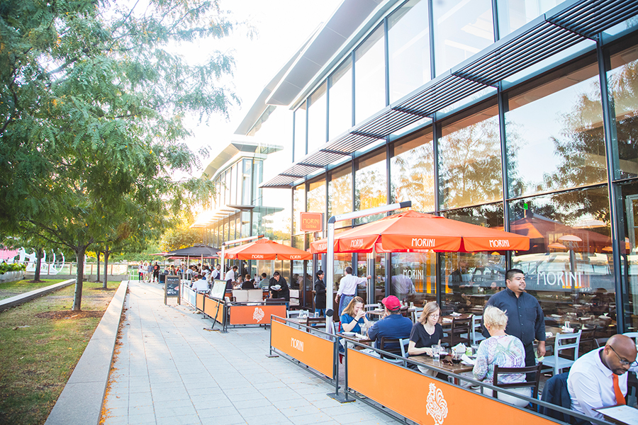 Patio dining