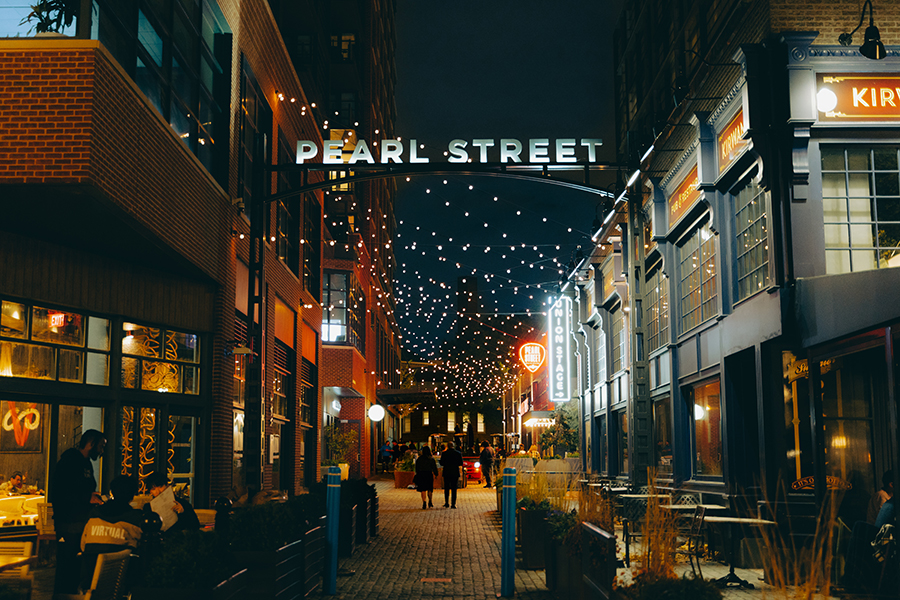 Evening at The Wharf