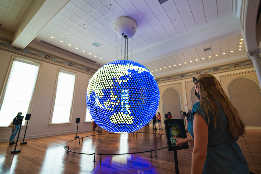 Planet Word Globe